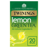 Twinings - Lemon Green Tea 20 Teabags - 40g.